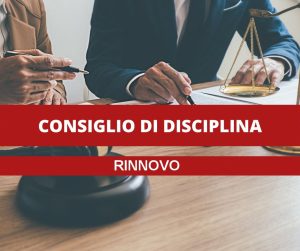 Istituzione Consiglio di Disciplina territoriale 2025/2029 – procedura e modalità di presentazione candidature